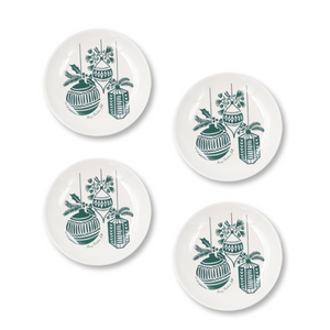 "Merry Christmas, Y'all" MELAMINE Medium Ornaments Plate