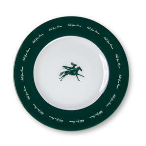 "Hold Your Horses" 3-Piece Porcelain Dinnerware Set