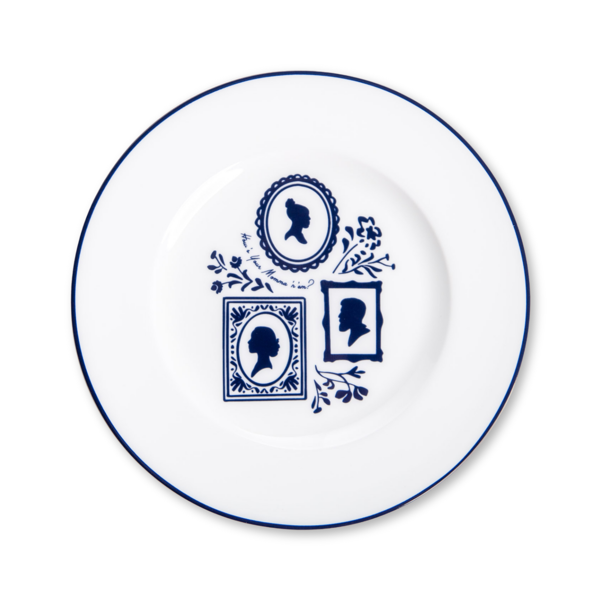 "How's Your Momma 'n 'em?" 3-Piece Porcelain Dinnerware Set