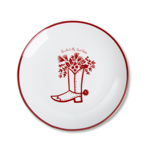 "This Ain't My First Rodeo" Porcelain Salad Plate