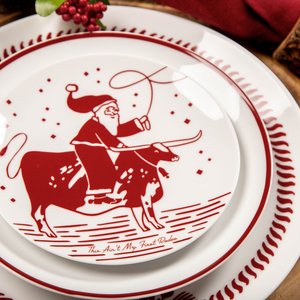 "This Ain't My First Rodeo" 3-Piece Porcelain Dinnerware Set