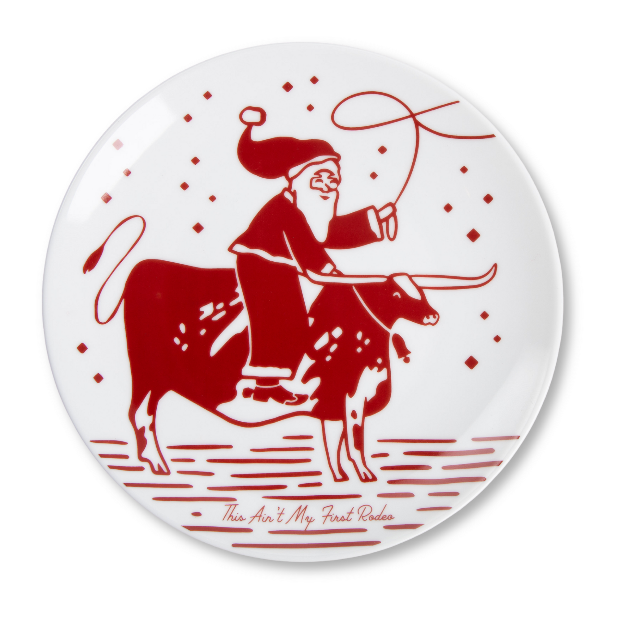 "This Ain't My First Rodeo" Porcelain Dinner Plate