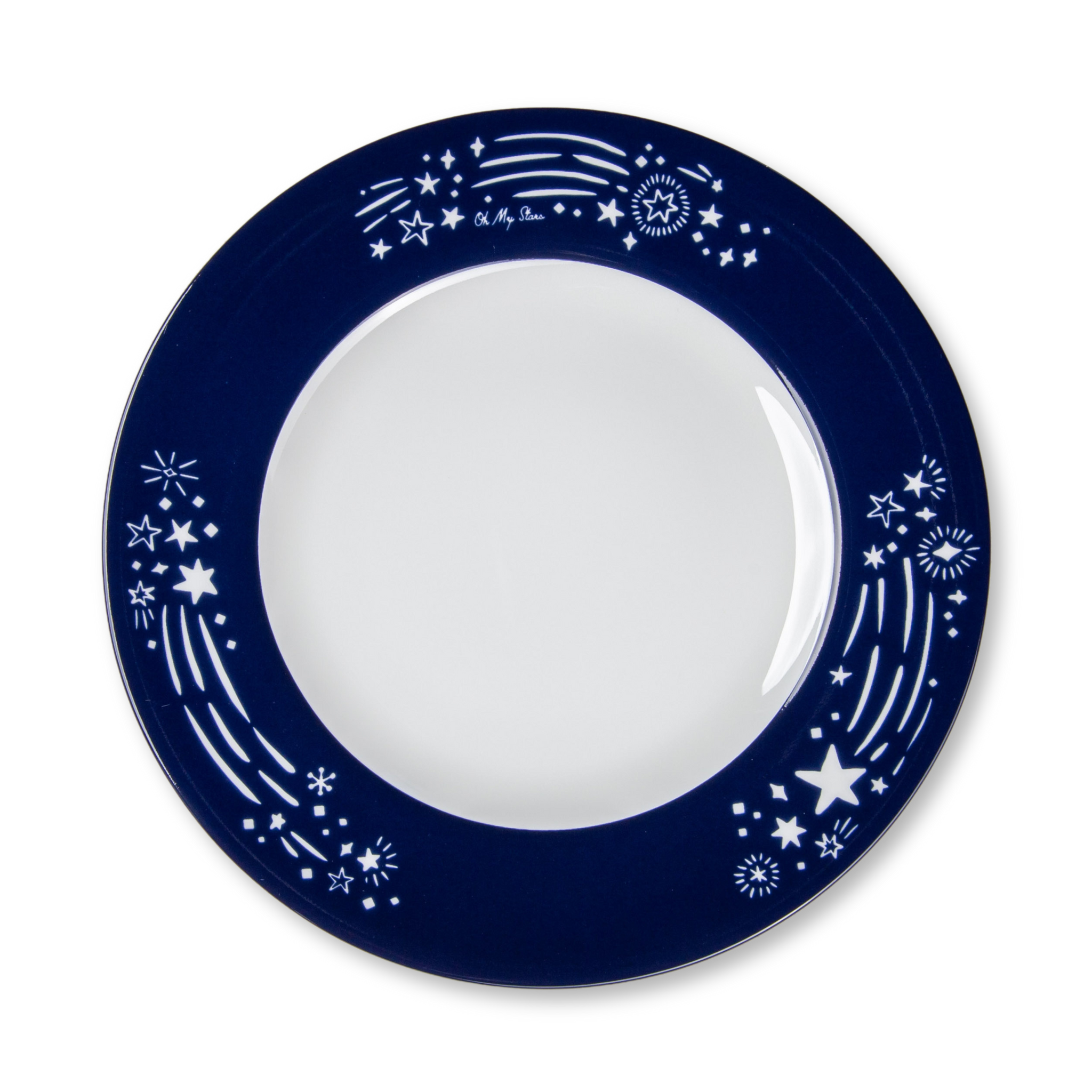 "Oh My Stars" Porcelain Salad Plate