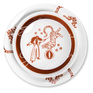 "She's Got Gumption" Porcelain Canapè Plate