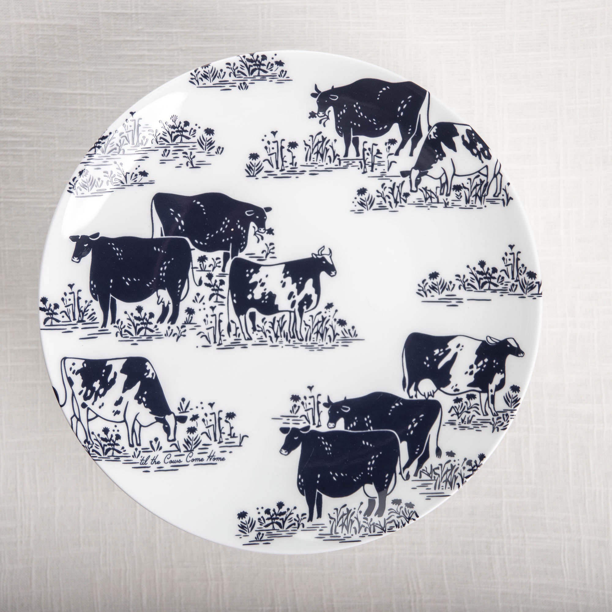 'til the Cows Come Home Dinner Plate